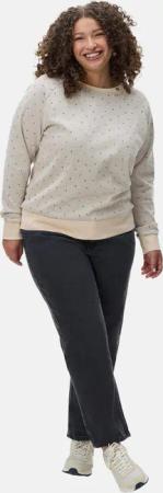 Ragwear Rundhalspullover "Johanka Triangles Plus", modischer Damen Pullover mit Allover-Print