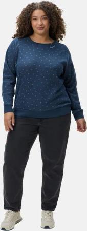 Ragwear Rundhalspullover "Johanka Triangles Plus", modischer Damen Pullover mit Allover-Print