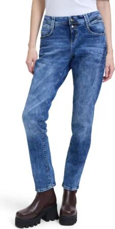 Cartoon Boyfriend-Jeans "Cartoon Boyfriend-Hose mit Nieten"