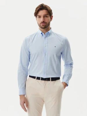 Tommy Hilfiger Hemd Core Flex MW0MW39988 Himmelblau Regular Fit
