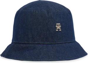 Tommy Hilfiger Hut Elevated Chic Denim Bucket Hat AW0AW17133 Dunkelblau