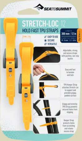 Stretch-Loc 12 (2er Pack) Breite 12 mm Farbe yellow