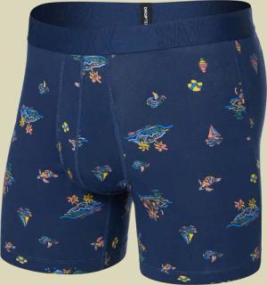 Droptemp Cooling Cotton Boxer Brief Fly mehrfarbig XL - island life-midnight