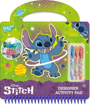 totum Malvorlage Stitch Activity Malbuch Buch inkl. Schablonen und Sticker Ausmalbuch