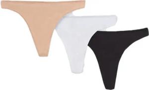 Dagi Tangaslip Damen Stringtangas für Damen 3er pack Unterwäsche Nahtlos