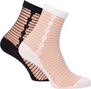 Tamaris Kurzsocken mit Streifen (Spar-Pack, 2-Paar, 2er-Pack) elegant