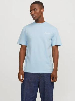 Jack & Jones T-Shirt JJBEAU TEE SS FRONTPRINT CREW NECK