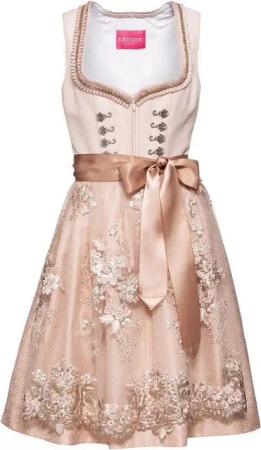 Krüger Madl Dirndl Mini-Dirndl mit Blumenschürze