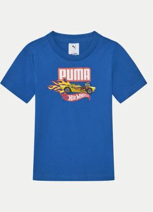 Puma T-Shirt Hot Wheels 630069 Blau Regular Fit