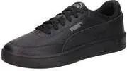 PUMA Court Classic Clean Sneaker Herren schwarz