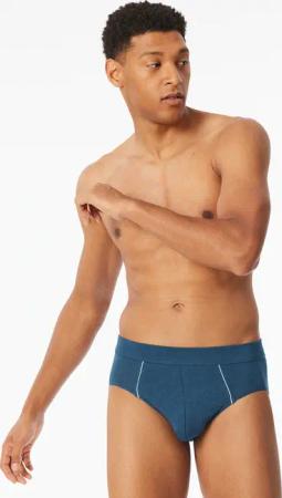 Minislip dunkelblau-meliert - Comfort Fit 7
