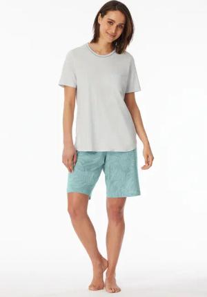 Schlafanzug kurz jade - Comfort Nightwear 38