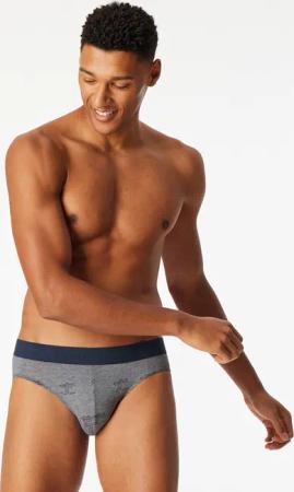Rio-Slips 3er-Pack Organic Cotton uni/gemustert mehrfarbig - 95/5 9