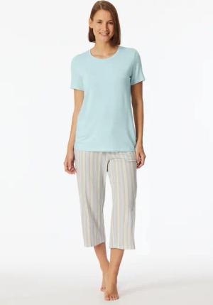 Shirt kurzarm rundhals mint - Mix+Relax 42