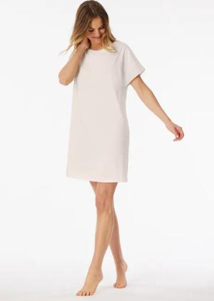 Nachthemd kurz off-white - Casual Nightwear 50