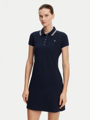 Tommy Hilfiger Kleid für den Alltag WW0WW45532 Dunkelblau Regular Fit