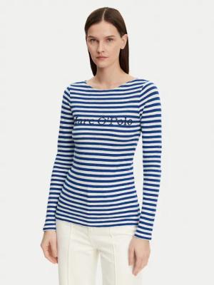 Marc O'Polo Bluse M02 2196 52131 Blau Regular Fit