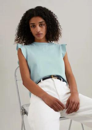 Volant-T-Shirt regular