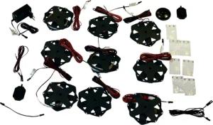 set one by Musterring LED Einbauleuchte "York", Set 9-teilig, Warmlicht oder Kaltlicht, für Type 203 York Office