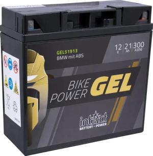 intAct Batterie Bike Power Gel geschlossen 12V/21Ah GEL51913