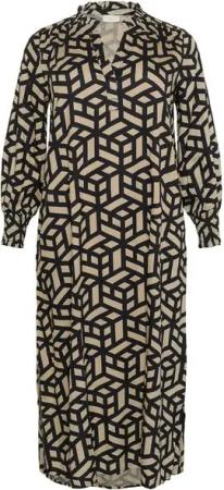 KAFFE Curve Blusenkleid Kleid KCverona Große Größen