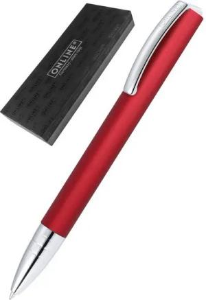Online Pen Kugelschreiber Vision Drehkugelschreiber, (aus mattiertem Aluminium, hochwertiger Kugelschreiber mit Drehmechanik), in Geschenkbox