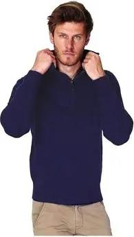 William De Faye  Pullover WFM97_BLEU_NUIT