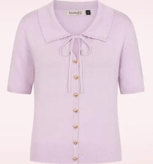Doris Strickjacke in hellem Lavendel