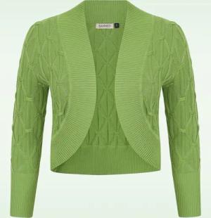 Eden Bolero Strickjacke in Grün