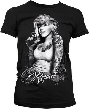 Marilyn Monroe T-Shirt Respect Girly T-Shirt