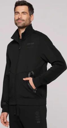 CAMP DAVID Sweatjacke, mit Stehkragen