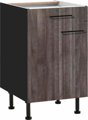 wiho Küchen Unterschrank "Nisos", 50 cm breit, Soft-Close in Schubkästen, verstellbare Füße, ohne Platte
