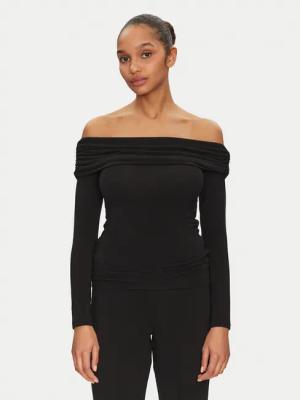 ONLY Bluse Glamour 15339759 Schwarz Slim Fit