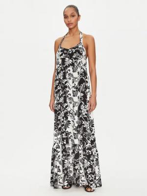 Gaudi Sommerkleid 511BD15012 Schwarz Regular Fit