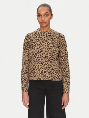 Pieces Pullover Seo 17156343 Braun Regular Fit