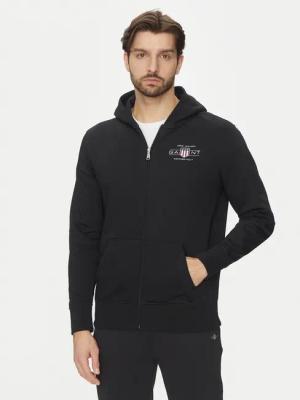 Gant Sweatshirt Graphic 2044015 Schwarz Regular Fit
