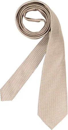 JOOP! Herren Krawatte beige Gemustert