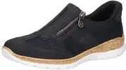Rieker Slipper Damen blau
