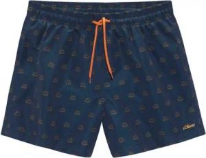 s.Oliver Badeshorts mit modischem Alloverprint