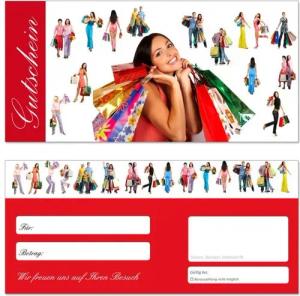 LYSCO Geschenkkarte Geschenkgutscheine Bekleidungsgeschäft Modeboutique Shopping, Mode Stylist Style Fashionista Damenbekleidung