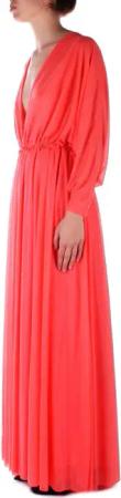 Pinko - Orange Tulle Dress - Größe M - rot