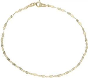 Luigi Merano Armband Fantasiekette mit Sternverschnitt, Gold 333