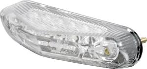 Shin Yo LED Rücklicht 84x22x39mm mit Nr.-Beleuchtung klares Glas