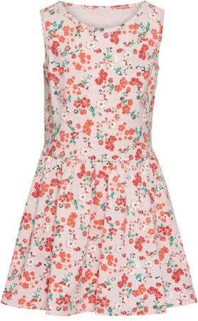KangaROOS Jerseykleid Trägerkleid im Blumen-Allover Shirtkleid mit Blumenmuster