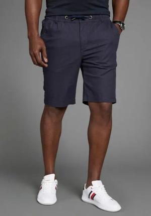 DELMAO Bermudas aus Leinen Lässige Bermudas