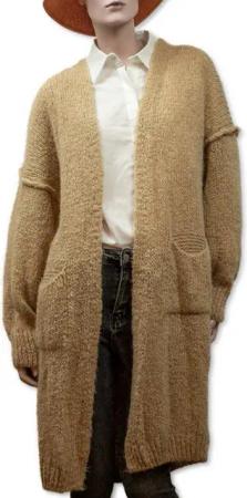 LaMarta Stillpullover Damen Oversize Strickpullover – Langer, kuscheliger Winterpullover