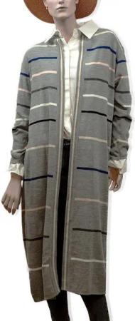 LaMarta Stillpullover Oversized Longsweater für Damen, Kuscheliger Strickpullover