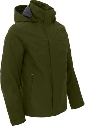 Bergson Regenjacke KAJAANI 3in1 Doppeljacke Herren Regenjacke, wasserdicht, mit Innen-Steppjacke, Normalgrößen, d