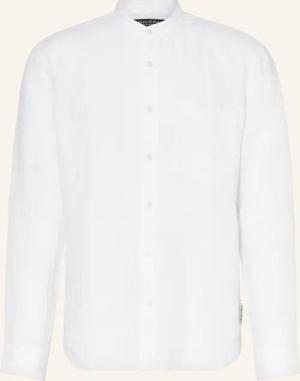 Marc O'Polo Leinenhemd Regular Fit mit Stehkragen
