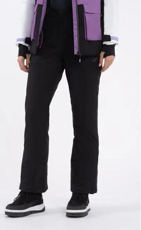 4F Skihose 4FAW23TFTRF400 Schwarz Regular Fit